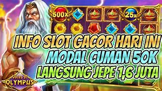 Zeus Slot Modal 50K Maxwin 50 Juta Rupiah